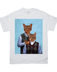 'Step-Kitties' Personalized 2 Pet T-Shirt