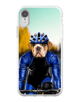 'The Male Cyclist' Personalized Phone Case