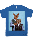 'Step-Kitties' Personalized 2 Pet T-Shirt
