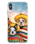 '2 Amigos' Personalized 2 Pet Phone Case