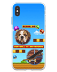 Retro Video Game Personalized Pet Phone Case