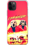 'Paw Watch 1991' Personalized 2 Pet Phone Case