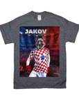 'Croatia Doggos Soccer' Personalized Pet T-Shirt