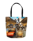 'Harley Wooferson' Personalized 3 Pet Tote Bag