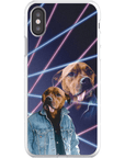 '1980s Lazer Portrait' Personalized Pet Phone Case