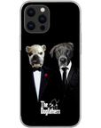 'The Dogfathers' Personalized 2 Pet Phone Case