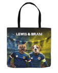 'Scotland Doggos' Personalized 2 Pet Tote Bag
