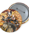 Dogati Rider(s) ( 1 - 2 Pets) Custom Pin