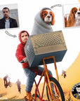 'Doggo-Terrestrial' Personalized Pet/Human Canvas