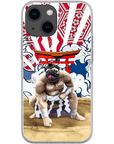 'The Sumo Wrestler' Personalized Phone Case