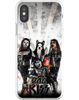 'Kiss Doggos' Personalized 4 Pet Phone Case