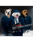 'AC/Doggos' Personalized 3 Pet Poster