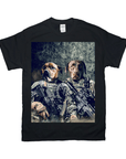 'The Army Veterans' Personalized 2 Pet T-Shirt
