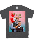 'Step Doggo/Human Valentines' Personalized Pet T-Shirt