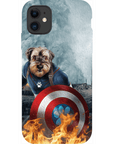 'Captain Doggmerica' Personalized Phone Case