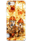 'The Firefighters' Personalized 2 Pet Phone Case