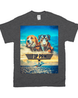 'Top Paw' Personalized 2 Pet T-Shirt