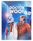 'Dr. Woof' Personalized 2 Pet Blanket