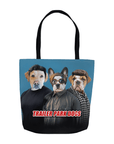 'Trailer Park Dogs' Personalized 3 Pet Tote Bag