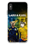 'Sweden Doggos Euro Football' Personalized 2 Pet Phone Case