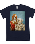 'Queen And Princess' Personalized 2 Pet T-Shirt