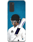 'The Cricket Player' Personalized Phone Case
