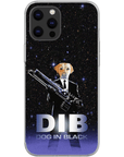 'Dog in Black' Personalized Phone Case
