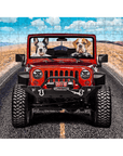 'The Yeep Cruisers' Personalized 2 Pet Puzzle