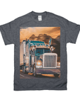 'The Truckers' Personalized 2 Pet T-Shirt