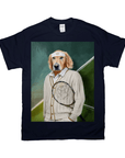 'Tennis Player' Personalized Pet T-Shirt