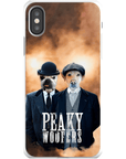 'Peaky Woofers' Personalized 2 Pet Phone Case