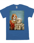 'Queen And Princess' Personalized 2 Pet T-Shirt