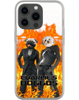 'Charlie's Doggos' Personalized 2 Pet Phone Case
