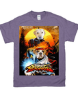 'Street Doggos' Personalized 2 Pet T-Shirt