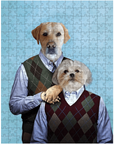 'Step Doggos' Personalized 2 Pet Puzzle