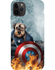 'Captain Doggmerica' Personalized Phone Case