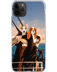 'Titanic Doggos' Personalized 2 Pet Phone Case