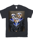 'The Sailors' Personalized 3 Pet T-Shirt