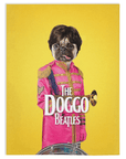 'The Doggo Beatles' Personalized Pet Blanket