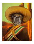 'El Jefe' Personalized Pet Standing Canvas