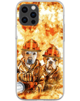 'The Firefighters' Personalized 2 Pet Phone Case