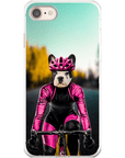 'The Female Cyclist' Personalized Phone Case
