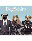 'DogSchitt's Creek' Personalized 3 Pet Poster