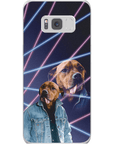 '1980s Lazer Portrait' Personalized Pet Phone Case
