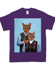 'Step-Kitties' Personalized 2 Pet T-Shirt