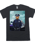 'The Police Officer' Personalized Pet T-Shirt