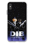 'Dogs in Black' Personalized 2 Pet Phone Case