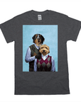 'Step Doggo & Doggette' Personalized 2 Pet T-Shirt