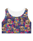 Custom Sports Bra (Prismatic Lavender: 1-4 Pets)