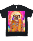 'The Hippie (Female)' Personalized Pet T-Shirt